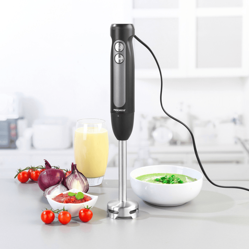 Progress Shimmer Immersion Hand Blender Black/Silver - HAND BLENDERS CHOPPERS - Beattys of Loughrea