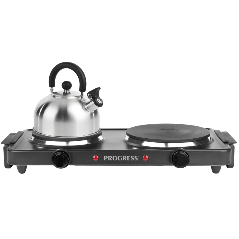 Progress Twin Hot Plate - ELEC SKILLET/WOK/COOKPAN - Beattys of Loughrea