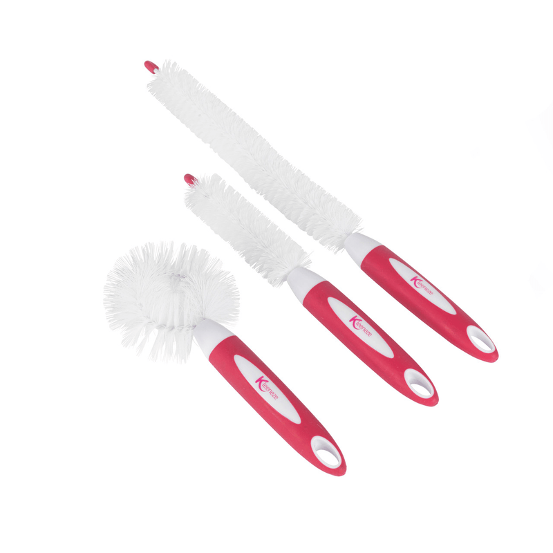 Kleeneze 3 Pack Bottle Brushes - CLEANING SWEEPNG BRUSH/BROOM/DUSTPAN - Beattys of Loughrea