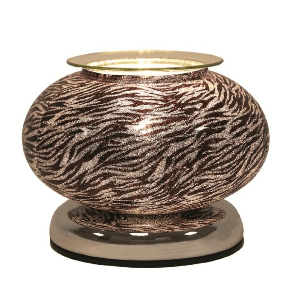 Touch Wax Melt Burner Stripe 19cm - POT POURRI/AROMATHERAPY/OILS/DIFFUSER - Beattys of Loughrea