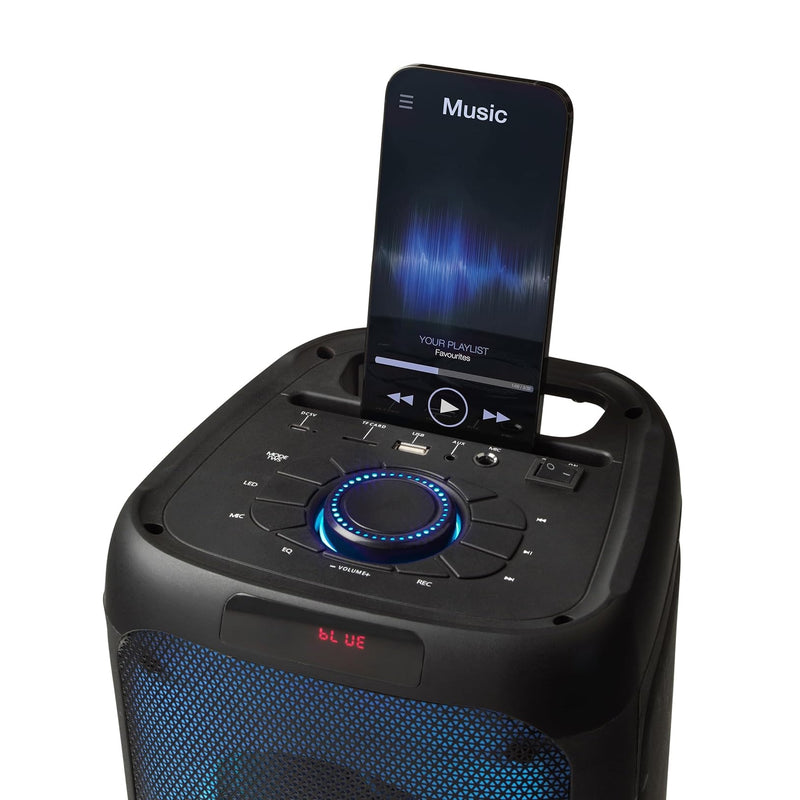 Intempo Bluetooth Karaoke Speaker - With Wired Microphone - SPEAKERS HIFI MP3 PC - Beattys of Loughrea