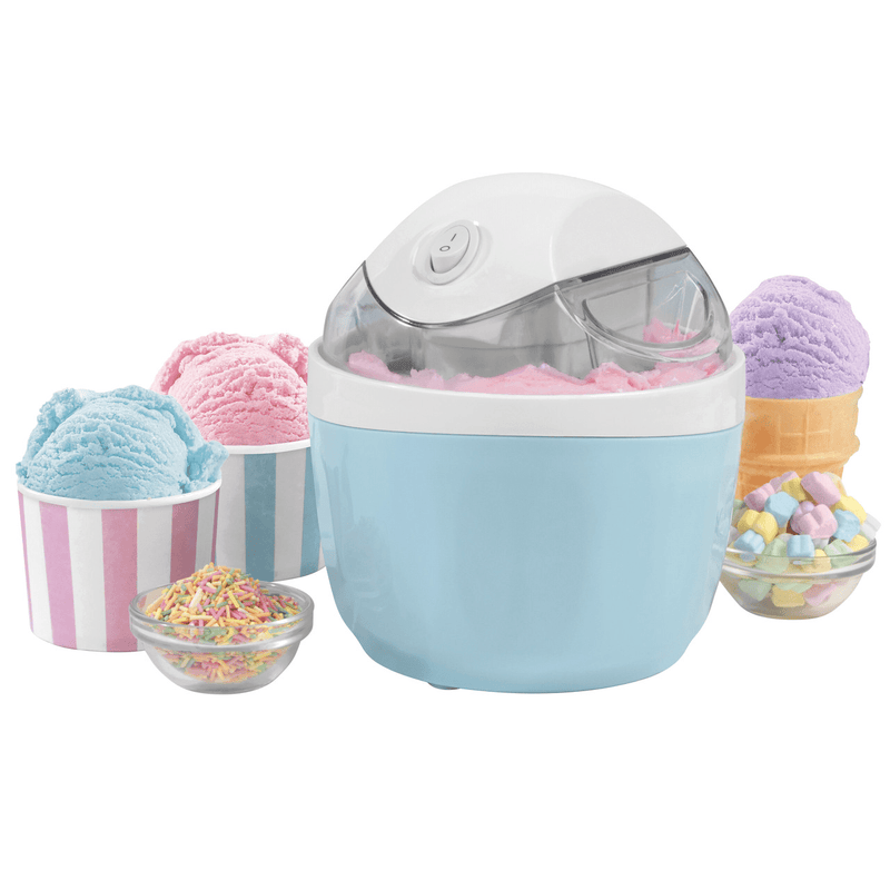 Giles & Posner Blue Sorbet Pastel Electric Ice Cream Maker - SMOOTHIE ICECREAM YOG POPCORN CHOC - Beattys of Loughrea