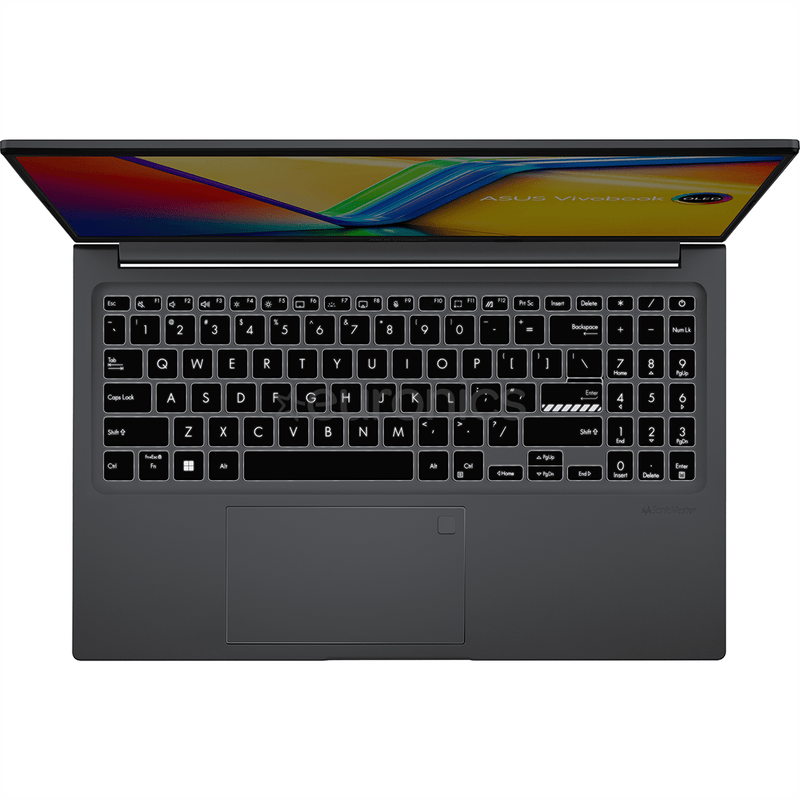 ASUS Vivobook 15 OLED, 2.8K, Ryzen 7, 16 GB, 512 GB, ENG, black - Notebook - LAPTOP/ NETBOOK - Beattys of Loughrea