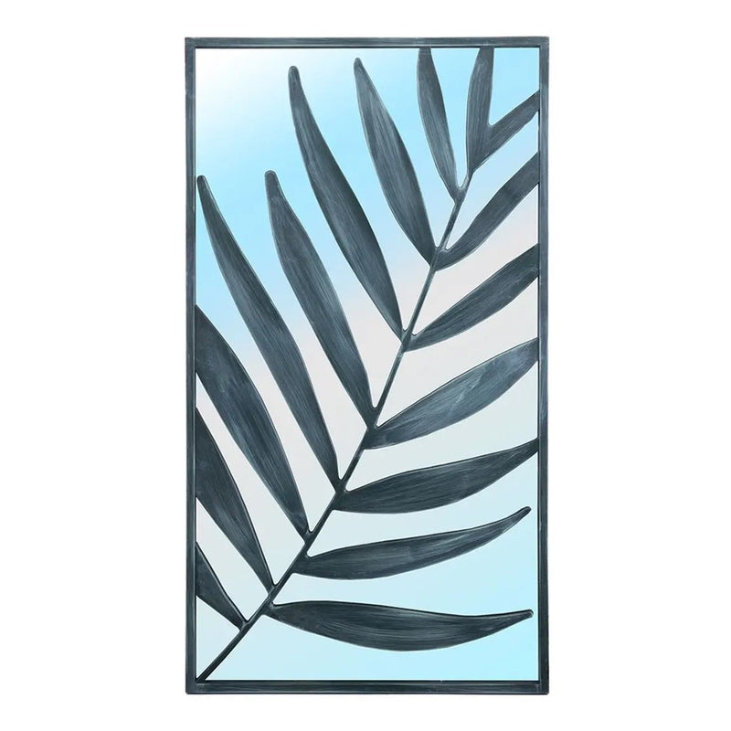 Palm Leaf Mirror 50 x 90cm - WALL MIRRORS - Beattys of Loughrea