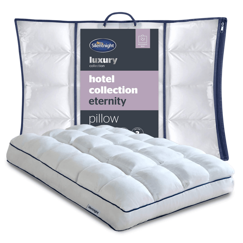 Silentnight Hotel Collection Eternity Luxury Pillow with Box Shape - PILLOWS - Beattys of Loughrea