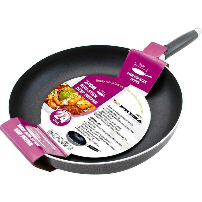 Prima 24cm Non Stick Fry Pan - Stone Vein - FRYPAN/WOK/SKILLET - Beattys of Loughrea