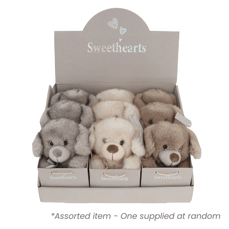 Sweethearts Puppy Plush Assorted - One Supplied* - ORNAMENTS - Beattys of Loughrea