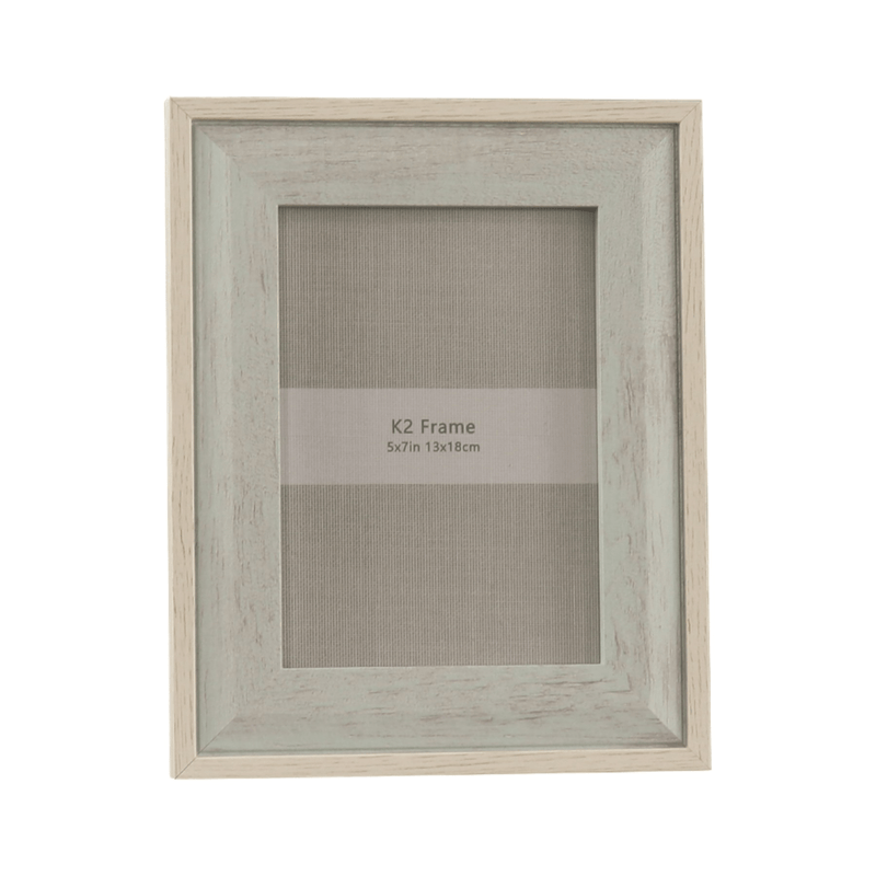 Beige & Blue Photo Frame 5x7 - PHOTO FRAMES - PLATED, GILT, STONE - Beattys of Loughrea