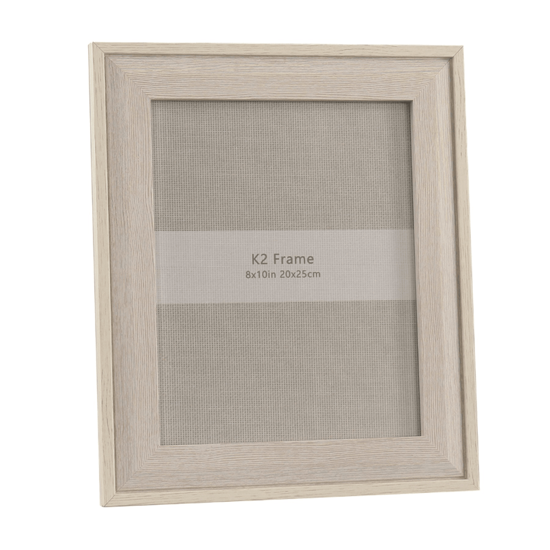 Beige Wood Photo Frame 8x10 - PHOTO FRAMES - PLATED, GILT, STONE - Beattys of Loughrea