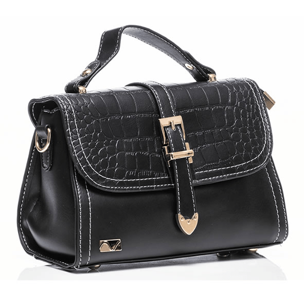 Newgrange Living Lucia Handbag Black - HANDBAGS, MANBAGS, SHOPPING BAGS - Beattys of Loughrea