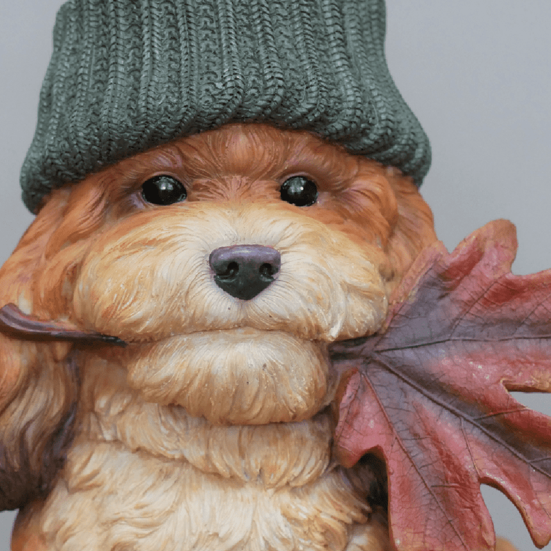 Autumnal Dog Ornament 31cm - ORNAMENTS - Beattys of Loughrea