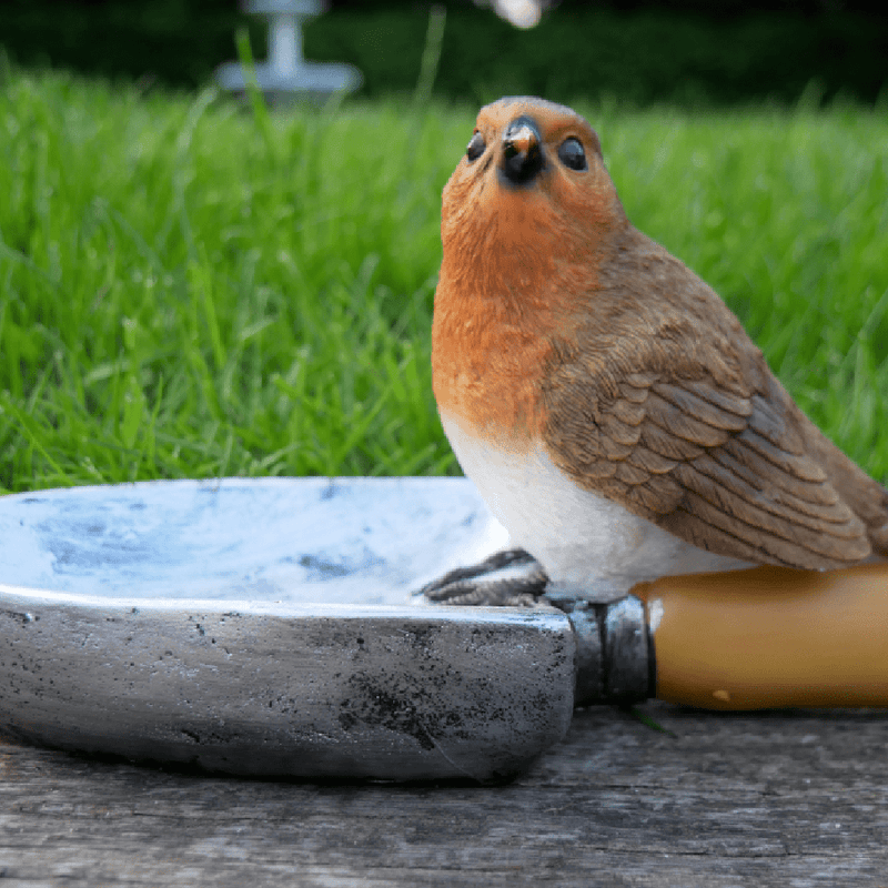 Robin Bird Feeder 13cm - BIRD HOUSE/ FEEDERS - Beattys of Loughrea