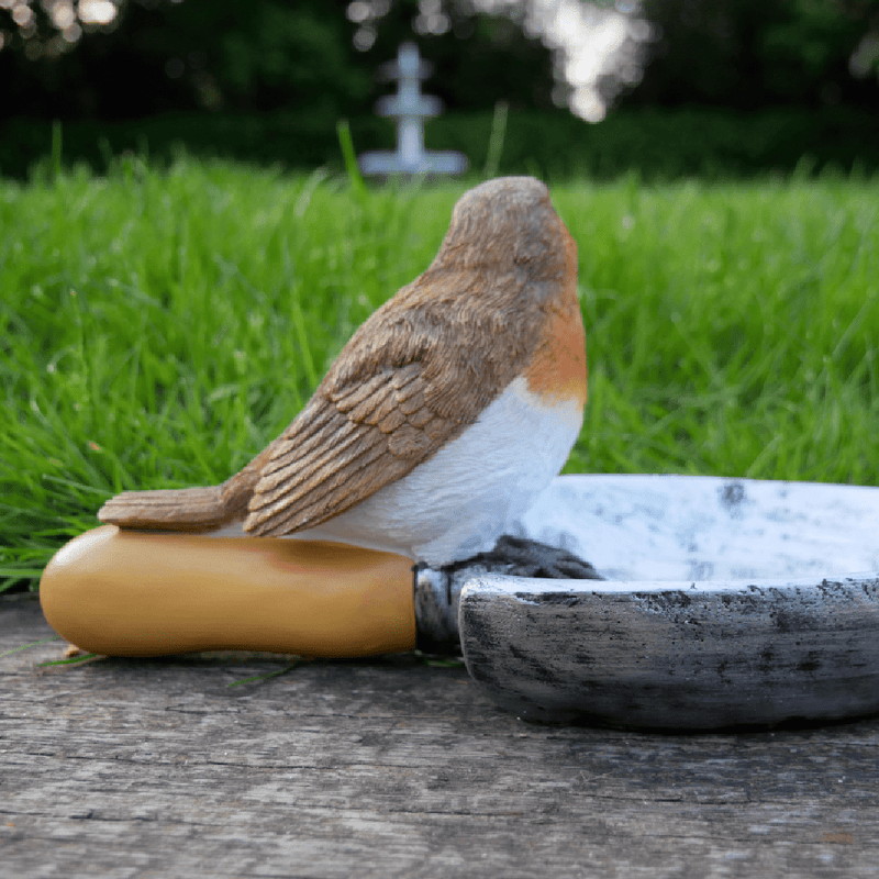 Robin Bird Feeder 13cm - BIRD HOUSE/ FEEDERS - Beattys of Loughrea