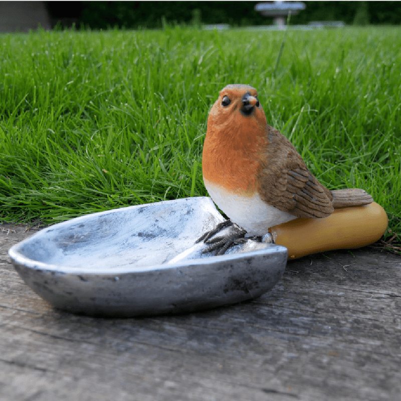 Robin Bird Feeder 13cm - BIRD HOUSE/ FEEDERS - Beattys of Loughrea