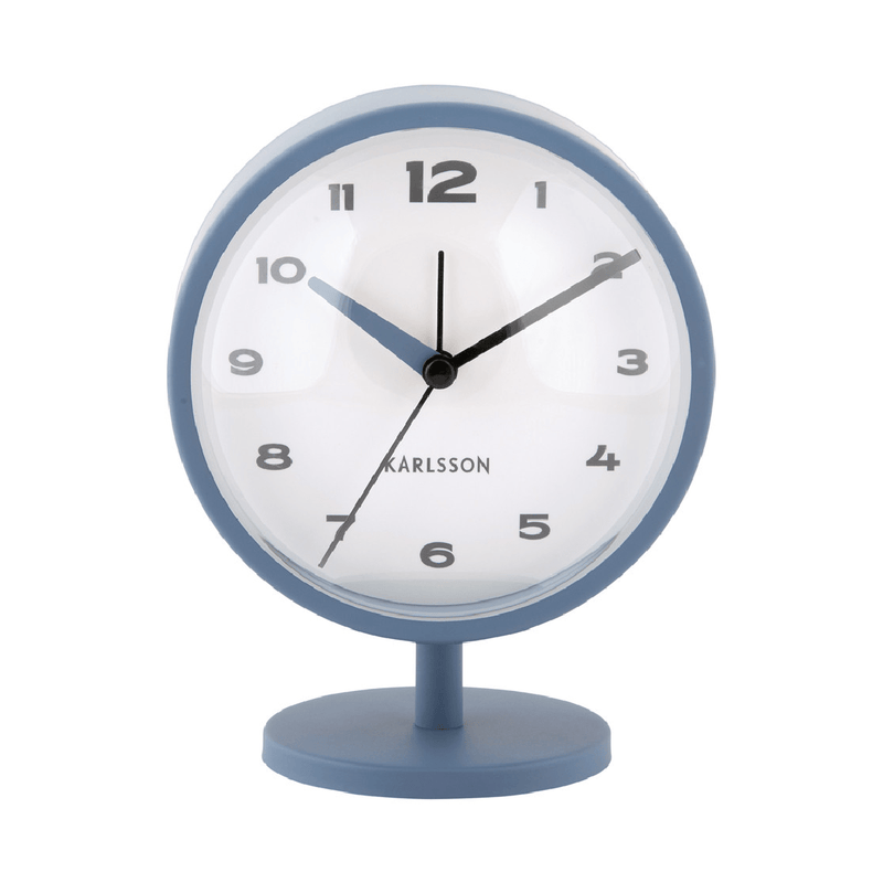 Alarm Clock Brisk Dome Classic Blue - CLOCKS - Beattys of Loughrea