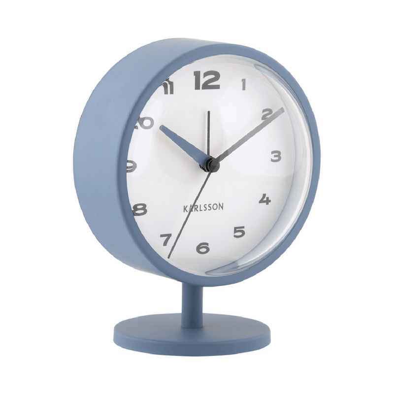 Alarm Clock Brisk Dome Classic Blue - CLOCKS - Beattys of Loughrea