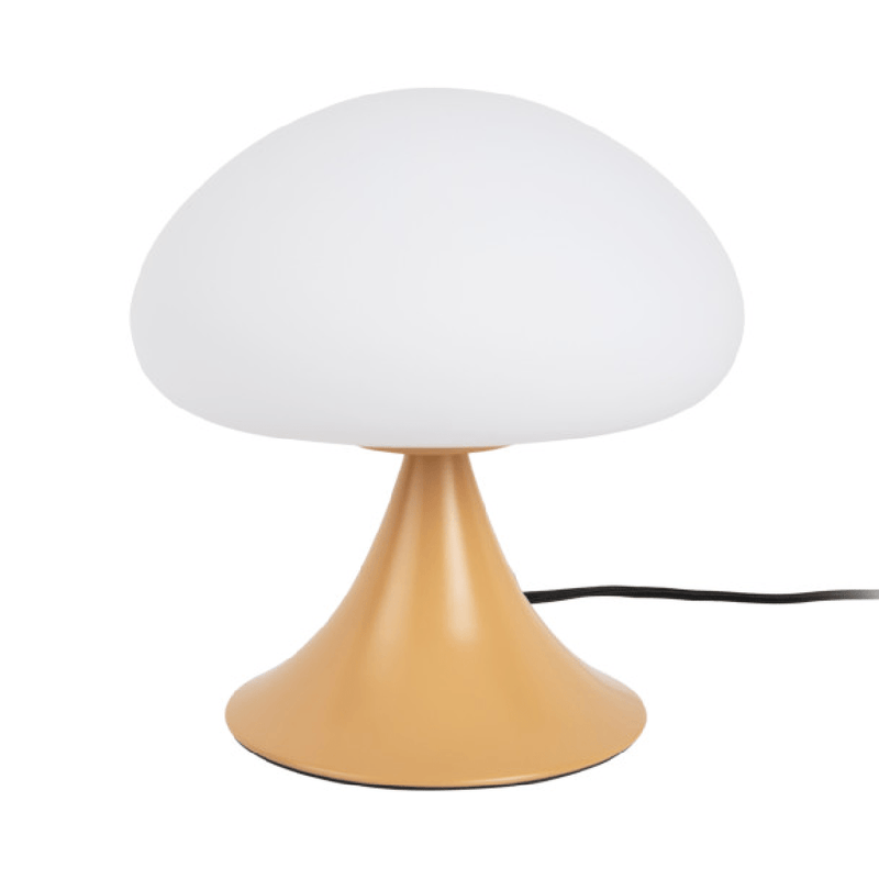 Table Lamp Hongo Ochre Yellow - TABLE/BEDSIDE LAMPS - Beattys of Loughrea