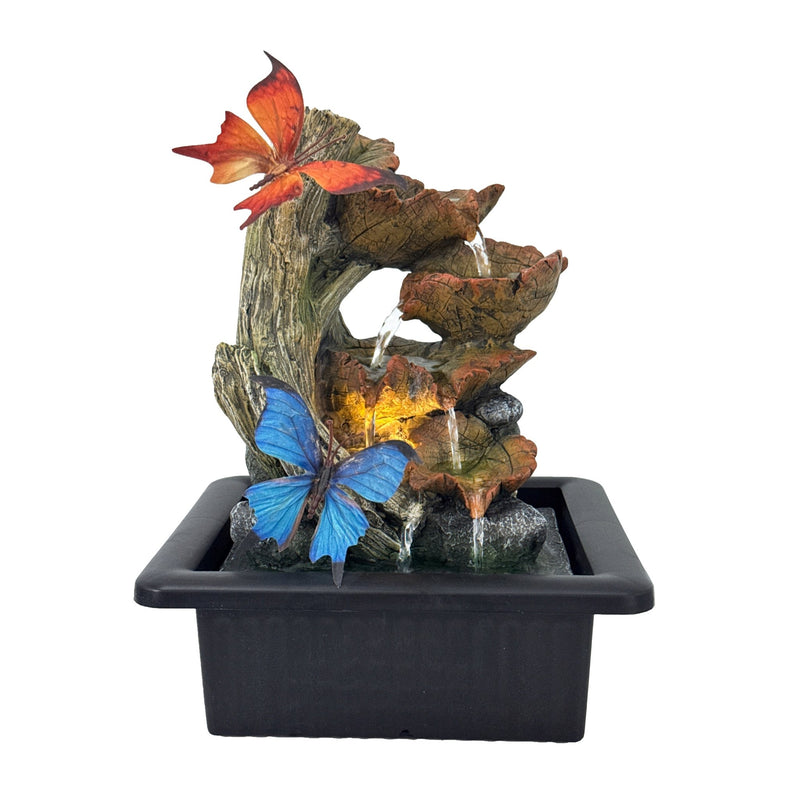 Autumn Flutters Water Fountain - ORNAMENTS - Beattys of Loughrea