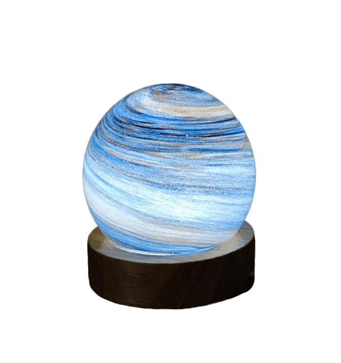 Aurora Mist Planetary Radiant Light 8cm - TABLE/BEDSIDE LAMPS - Beattys of Loughrea