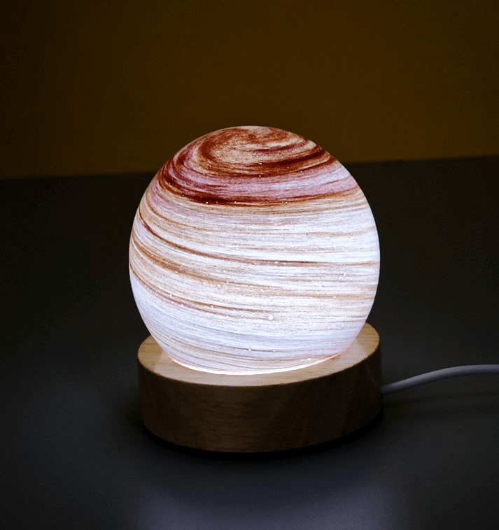 Celestial Sunset Planetary Radiant Light 8cm - TABLE/BEDSIDE LAMPS - Beattys of Loughrea