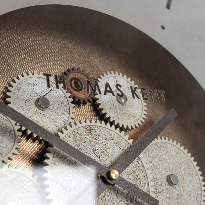 Thomas Kent 21" Clocksmith Wall Clock Cog Bronze - CLOCKS - Beattys of Loughrea