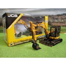 Britains Muddy JCB Midi Excavator - FARMS/TRACTORS/BUILDING - Beattys of Loughrea