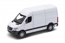 White Mercedes Benz Sprinter