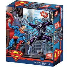 Superman v Electro 500 Piece 3D Jigsaw Puzzle - JIGSAWS - Beattys of Loughrea