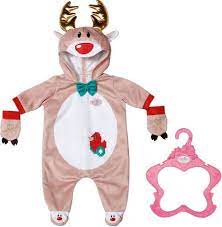 Baby Born Reindeer Onesie - DOLL ACCESSORIES/PRAMS - Beattys of Loughrea