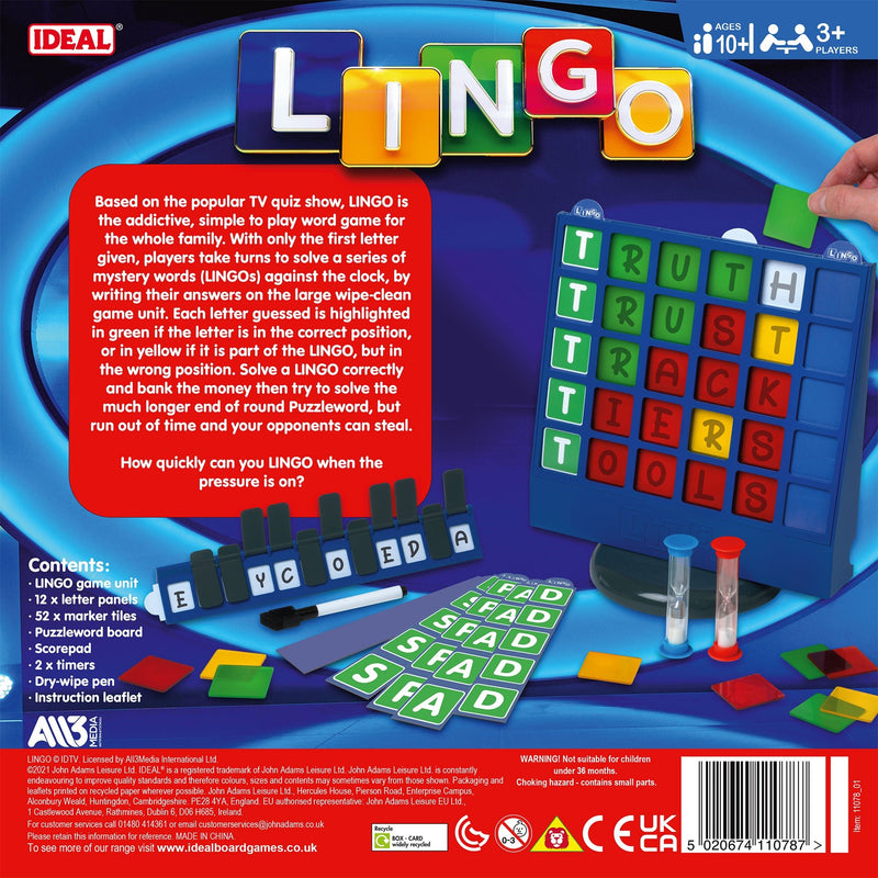 Lingo - BOARD GAMES / DVD GAMES - Beattys of Loughrea