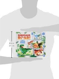 Dinosaur Roar 4In1 Jigsaw Puzzle - JIGSAWS - Beattys of Loughrea