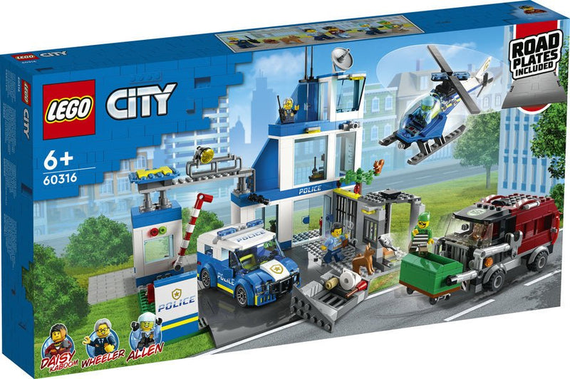 Lego 60316 City Police Police Station - CONSTRUCTION - LEGO/KNEX ETC - Beattys of Loughrea