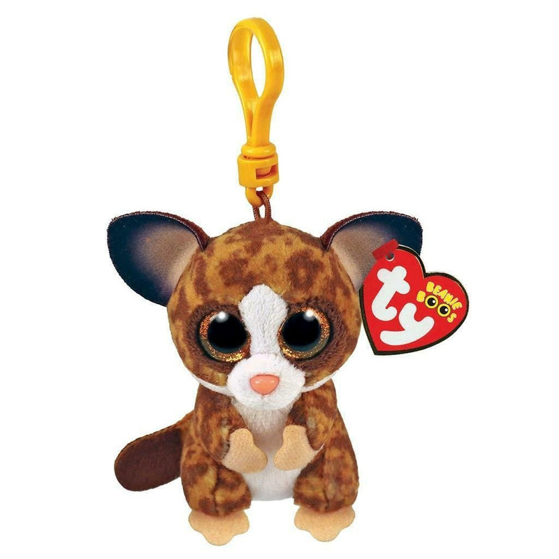 TY Binky Bush Baby Boo Key Clip - SYLVANIAN / BEANIE BABIES - Beattys of Loughrea