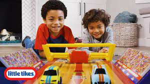 Little Tikes Crazy Fast 3In1 Rollin Bowlin Racin Playset - CARS/GARAGE/TRAINS - Beattys of Loughrea