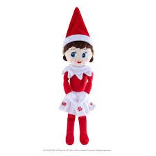 The Elf On The Shelf - Plushee Pals Snuggler Girl 12In - SOFT TOYS - Beattys of Loughrea