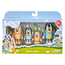 Bluey 4 Figure Pack - BABY TOYS - Beattys of Loughrea