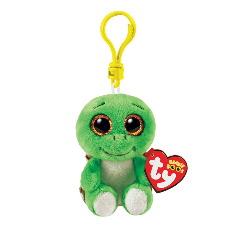 TY Turbo Turtle - Boo - Keyclip - SYLVANIAN / BEANIE BABIES - Beattys of Loughrea