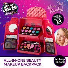 Instaglam Shimmer N Sparkle Beauty Makeup Backpack - ART & CRAFT/MAGIC/AIRFIX - Beattys of Loughrea