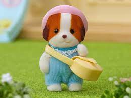 Sylvanians Chiffon Dog Baby - SYLVANIAN / BEANIE BABIES - Beattys of Loughrea