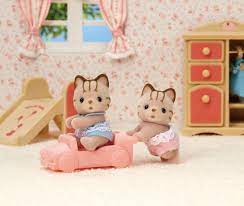 Sylvanians Striped Cat Twins - SYLVANIAN / BEANIE BABIES - Beattys of Loughrea