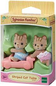 Sylvanians Striped Cat Twins - SYLVANIAN / BEANIE BABIES - Beattys of Loughrea