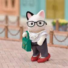 Sylvanian Fashion Play Set Series - Tuxedo Cat - SYLVANIAN / BEANIE BABIES - Beattys of Loughrea