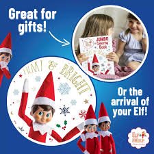 The Elf On The Shelf - Jumbo Colouring Book - BOOKS - Beattys of Loughrea