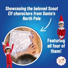 The Elf On The Shelf - Colouring Book - BOOKS - Beattys of Loughrea