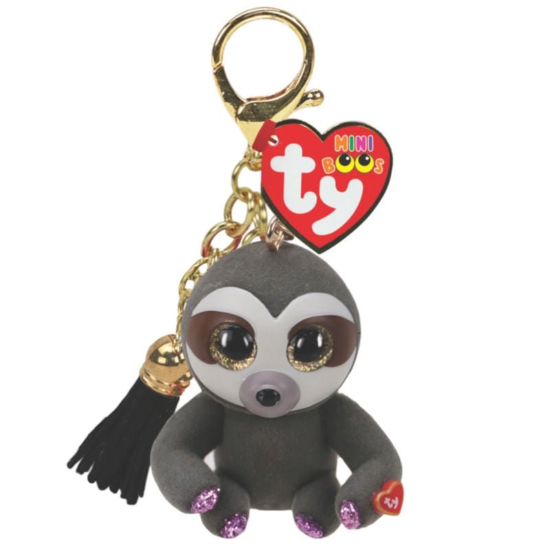 TY Dangler Sloth - Mini Boo - Key Clip - SYLVANIAN / BEANIE BABIES - Beattys of Loughrea