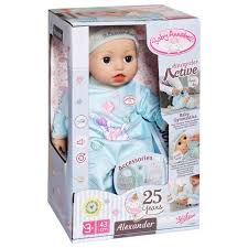 Baby Annabell Interactive Alexander 43Cm - DOLLS - FAMOSA/ZAPF - Beattys of Loughrea