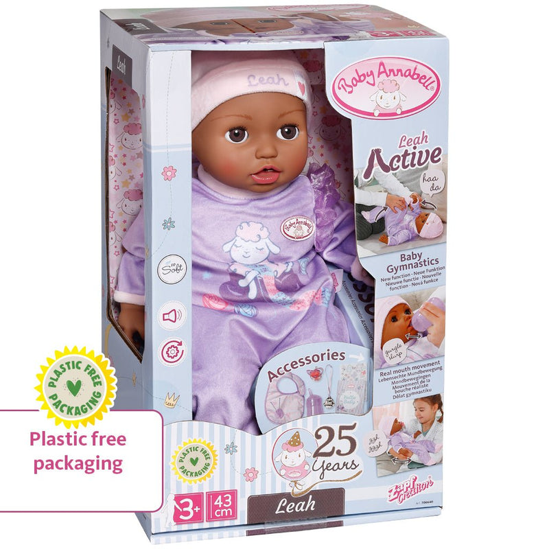 Baby Annabell Interactive Leah 43cm - DOLLS - FAMOSA/ZAPF - Beattys of Loughrea