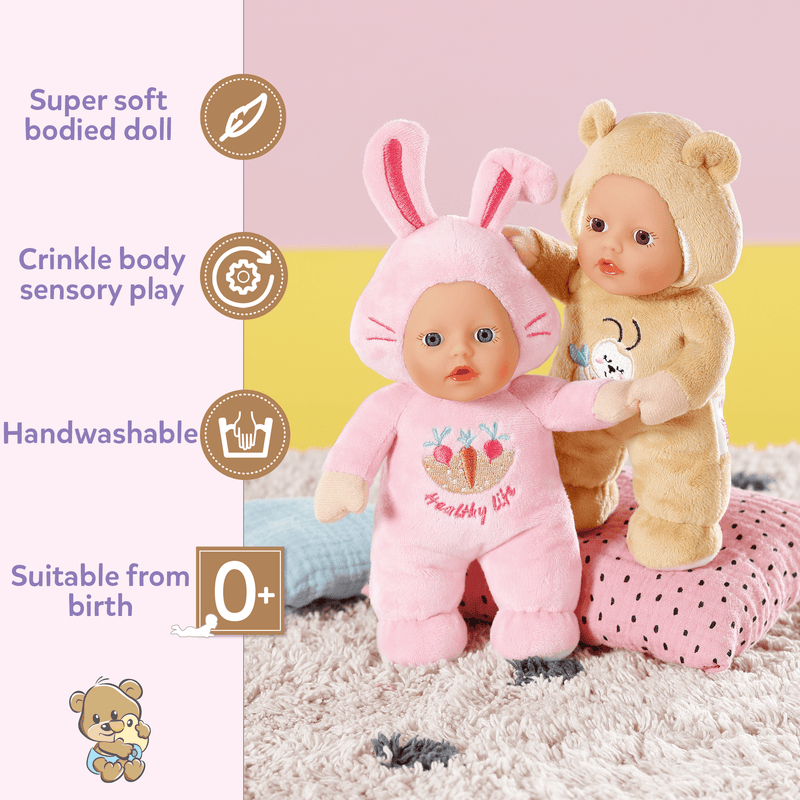 Baby Born Cutie For Babies Asst 18cm - DOLLS - FAMOSA/ZAPF - Beattys of Loughrea