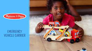 Melissa & Doug Emergency Vehicle Carrier - BABY TOYS - Beattys of Loughrea