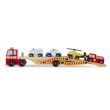 Melissa & Doug Emergency Vehicle Carrier - BABY TOYS - Beattys of Loughrea